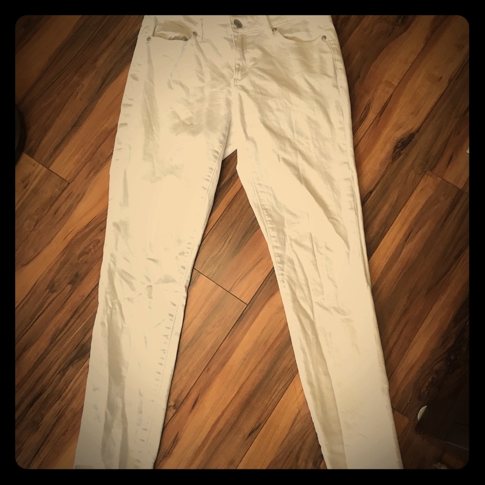 White jeans